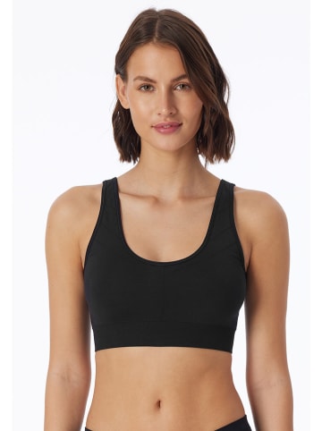 Schiesser Bustier in Schwarz