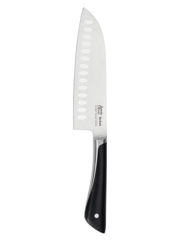 Jamie Oliver Nóż Santoku "Jo" w kolorze czarnym - dł. 16,5 cm