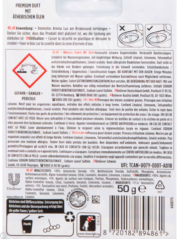 Domestos 9er-Set: WC-Steine ''Lux Hibiscus Paradise'', 9x 50 g