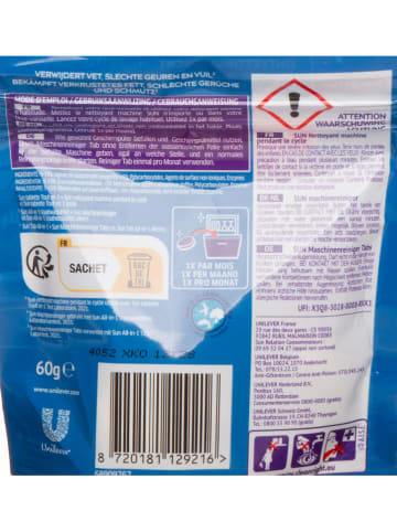 Sun 8er-Set: Spülmaschinenreiniger "Optimum", je 60 g