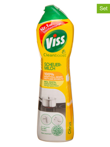 Viss 8er-Set: Scheuermilch "Citrus", je 500 ml