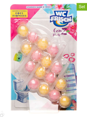 WC Frisch 9er-Set: WC-Steine ''GenZ'', 4 Stück je 50 g