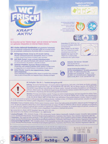 WC Frisch 9er-Set: WC-Steine ''GenZ'', 4 Stück je 50 g