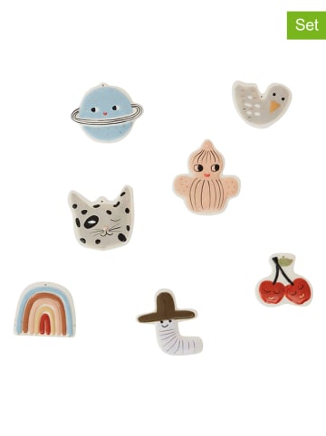 OYOY mini Zawieszki (7 szt.) ze wzorem