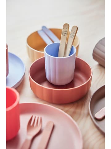 OYOY mini 2tlg. Esslern-Set "Pullo" in Hellbraun/ Hellblau -ab 12 Monaten