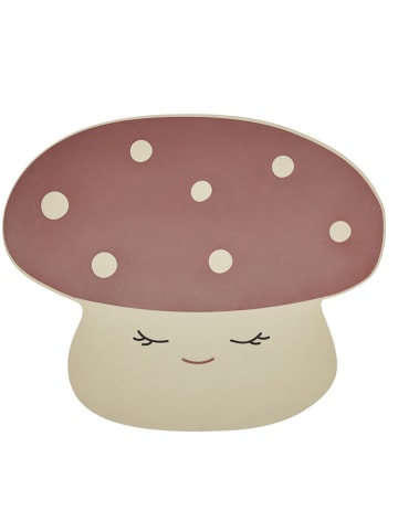 OYOY mini Placemat "Mushroom" beige/lichtbruin - (L)35,5 x (B)43 cm