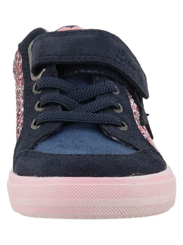 Lurchi Sneakers "Binia" lichtroze/donkerblauw