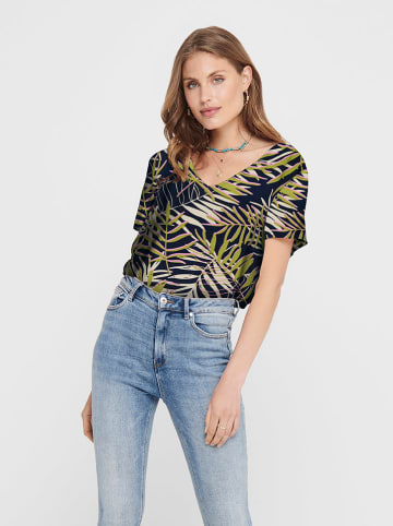 JDY Bluse in Dunkelblau