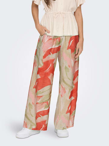 JDY Broek rood/groen