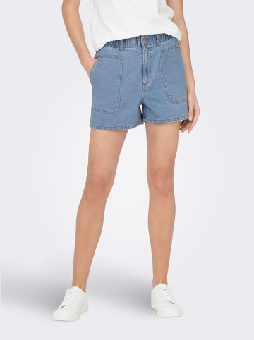 JDY Jeansshorts in Hellblau