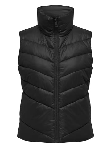 JDY Steppweste in Schwarz