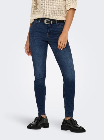 JDY Spijkerbroek - skinny fit - donkerblauw
