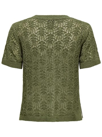 JDY Strickshirt in Khaki