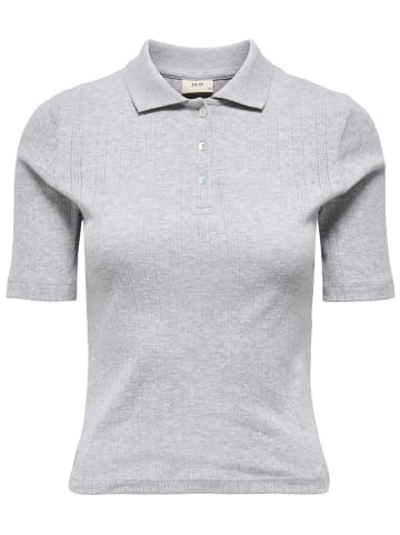 JDY Poloshirt in Grau