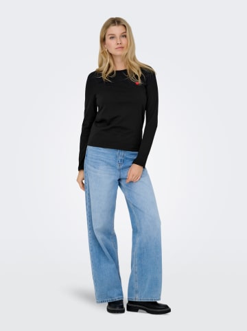 JDY Longsleeve in Schwarz