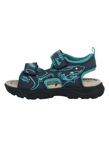 Lurchi Sandalen "Korall-S" in Schwarz/ Türkis