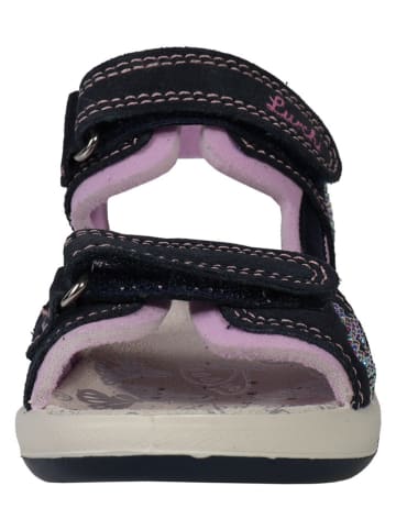 Lurchi Leder-Sandalen "Filia" in Schwarz