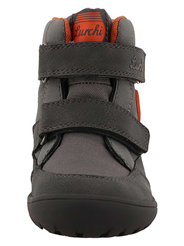 Lurchi Buty "Jimmy" w kolorze antracytowym do chodzenia na boso