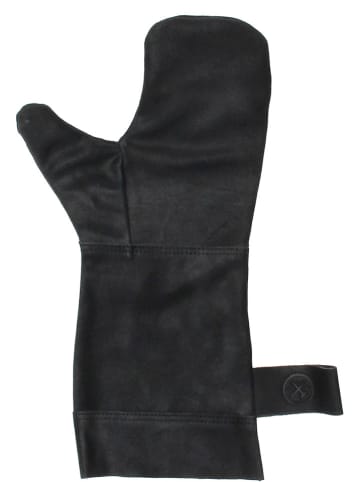 HIDE & STITCHES 4-delige grillset "Barbecue" zwart