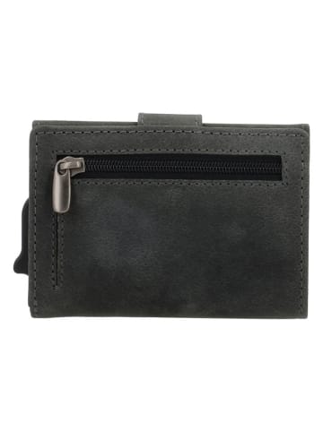 HIDE & STITCHES Leren portemonnee - (B)7,5 x (H)10 x (D)2 cm