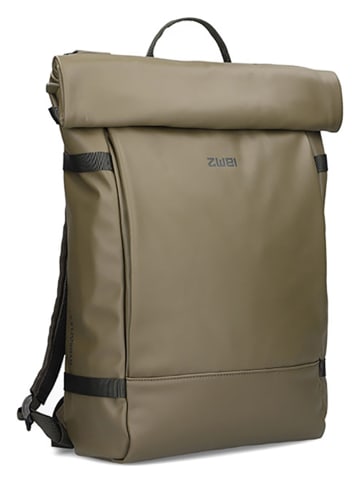 Zwei Rucksack in Khaki - (B)37 x (H)45 x (T)13 cm