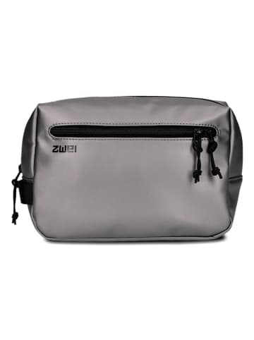 Zwei Kosmetiktasche in Dunkelgrau - (B)25 x (H)16 x (T)11 cm