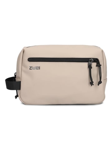 Zwei Kosmetiktasche in Creme - (B)25 x (H)16 x (T)11 cm
