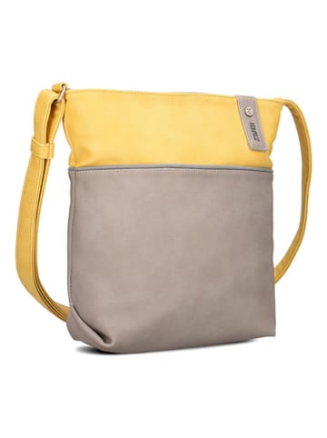 Zwei Umhängetasche in Gelb/ Grau - (B)29 x (H)27 x (T)8 cm