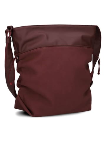 Zwei Umhängetasche in Bordeaux - (B)33 x (H)32 x (T)12 cm