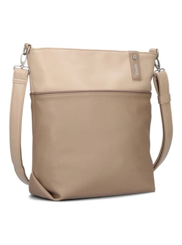 Zwei Umhängetasche in Beige/ Hellbraun - (B)33 x (H)32 x (T)13 cm