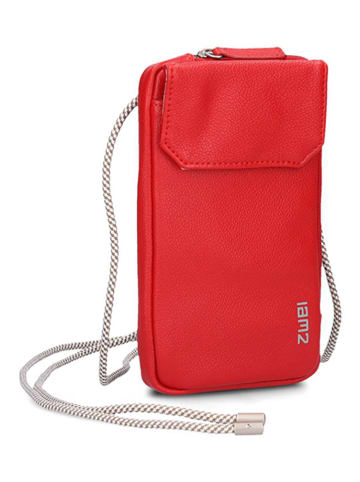 Zwei Handytasche in Rot - (B)10 x (H)19 x (T)3 cm