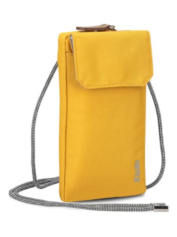 Zwei Handytasche "Olli OP30" in Gelb - (B)11 x (H)19 x (T)3 cm