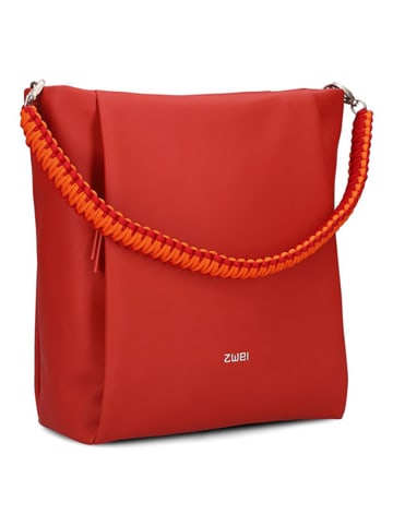 Zwei Schultertasche in Rot - (B)31 x (H)30 x (T)12 cm