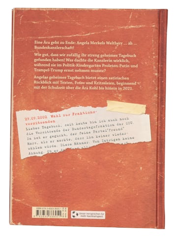 LAPPAN Biografie "Angela Merkel: Mein geheimes Tagebuch"