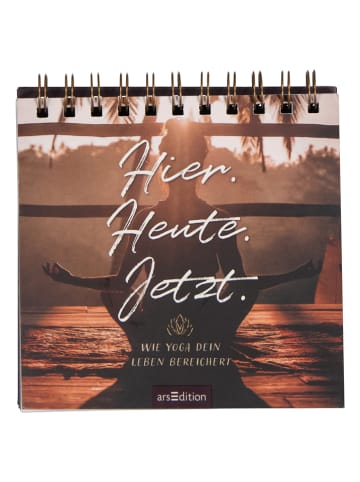 ars edition Kreativbuch "Hier. Heute. Jetzt."