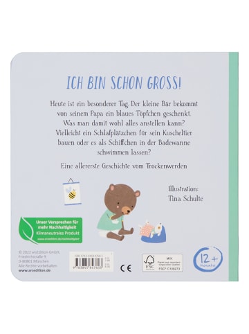 ars edition Bilderbuch "Komm aufs Töpfchen, kleiner Bär!"