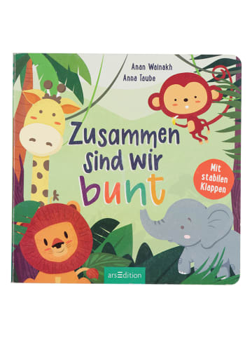 ars edition Bilderbuch "Zusammen sind wir bunt"