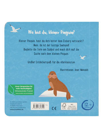 ars edition Pappbilderbuch "Mein kleines Klappenbuch - Am Südpol"