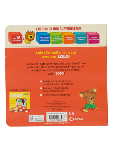Loewe Verlag Bilderbuch "Lolo braucht keinen Schnuller mehr"