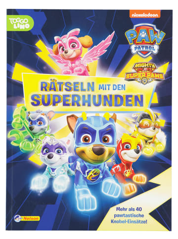 Nelson Rätselbuch "PAW Patrol - Rätseln mit den Superhunden"