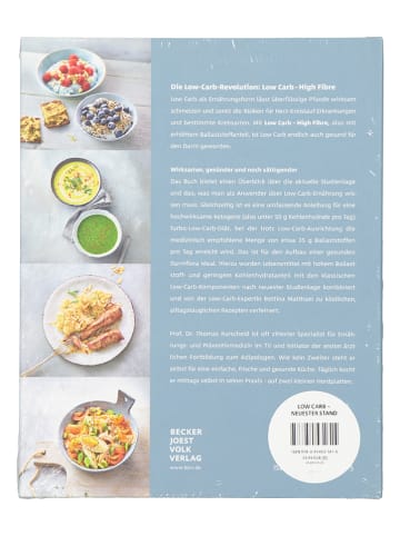 Becker-Joest-Volk Sachbuch "Low Carb - Neuester Stand"