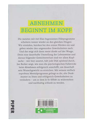 PIPER Ratgeber "Mit Mental-Power zum Wohlfühlgewicht"