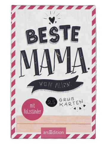 ars edition Grußkarten "Beste Mama"
