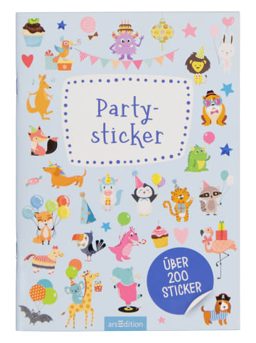 ars edition Stickerbuch "Partysticker" - ab 4 Jahren