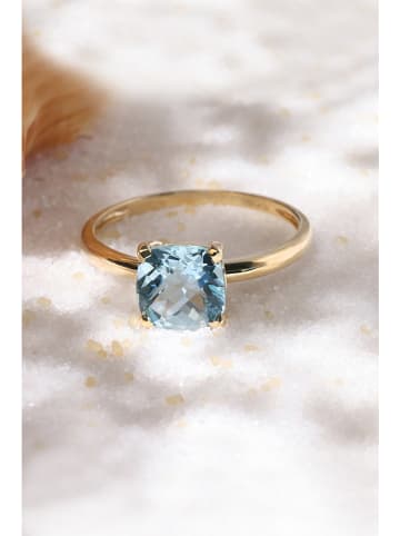 OR ÉCLAT Gold-Ring "Topaze Unique" mit Edelstein