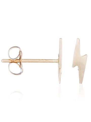 OR ÉCLAT Złote kolczyki-wkrętki "Eclair doré"