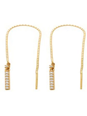 OR ÉCLAT Gold-Ohrhänger "Jolies pendantes" mit Edelsteinen