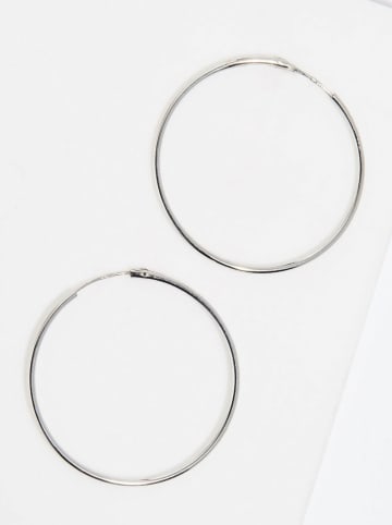 OR ÉCLAT Złote kolczyki-kreole "Créoles lisses"