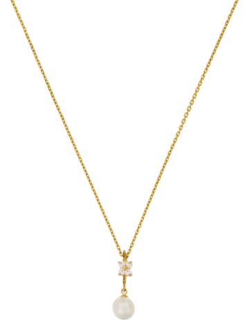 OR ÉCLAT Złota zawieszka "Gift" z perłą