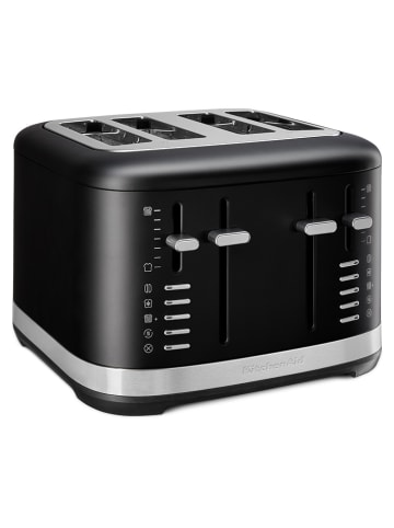 KitchenAid 4-Scheiben-Toaster "5KMT4109EBM" in Schwarz